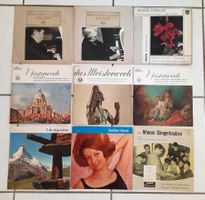 9 alte 33 1/3 Vinyl Schallplatten aus privater Sammlung