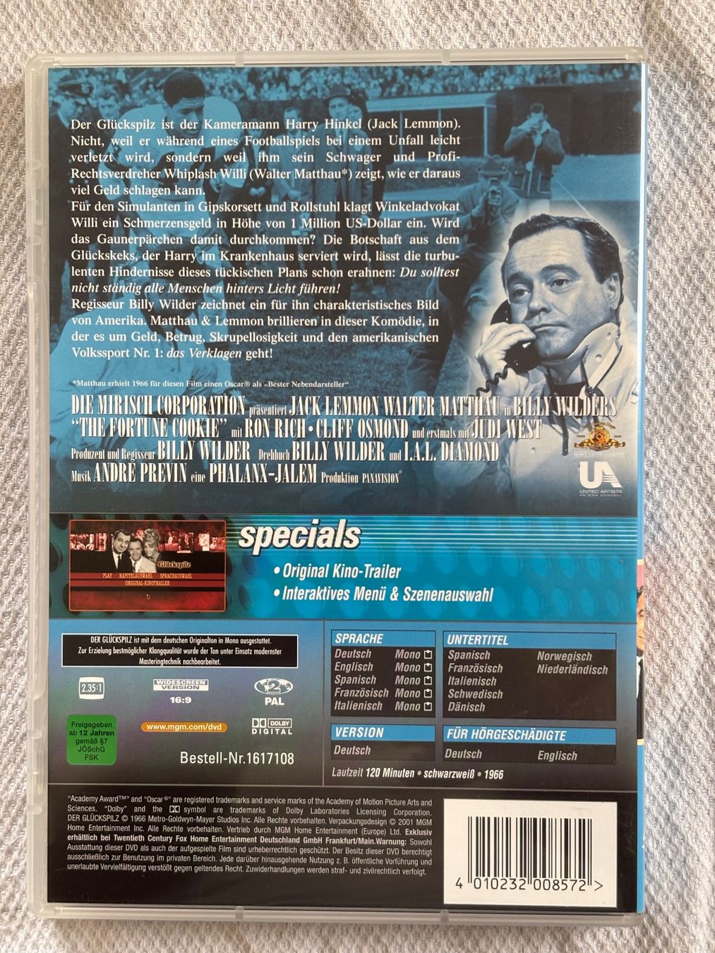 Tutti i DVDs: Der Glückspilz – Usato da Stans venduto da Abukadnezar 1