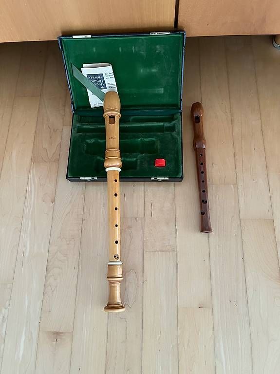 Instruments de musique: Zwei Blockflöten  – D'occasion à Allschwil par Manolictus 1