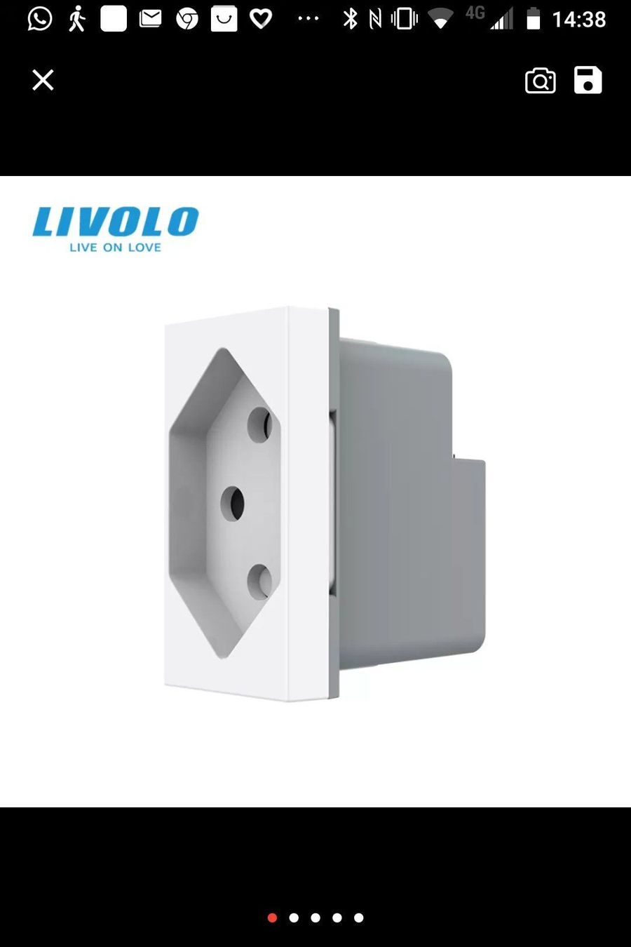 MK Spine: Steckdose 220 v. 22.5x45 – Nuovo e nell'imballaggio originale da cudrefin venduto da darryl--b