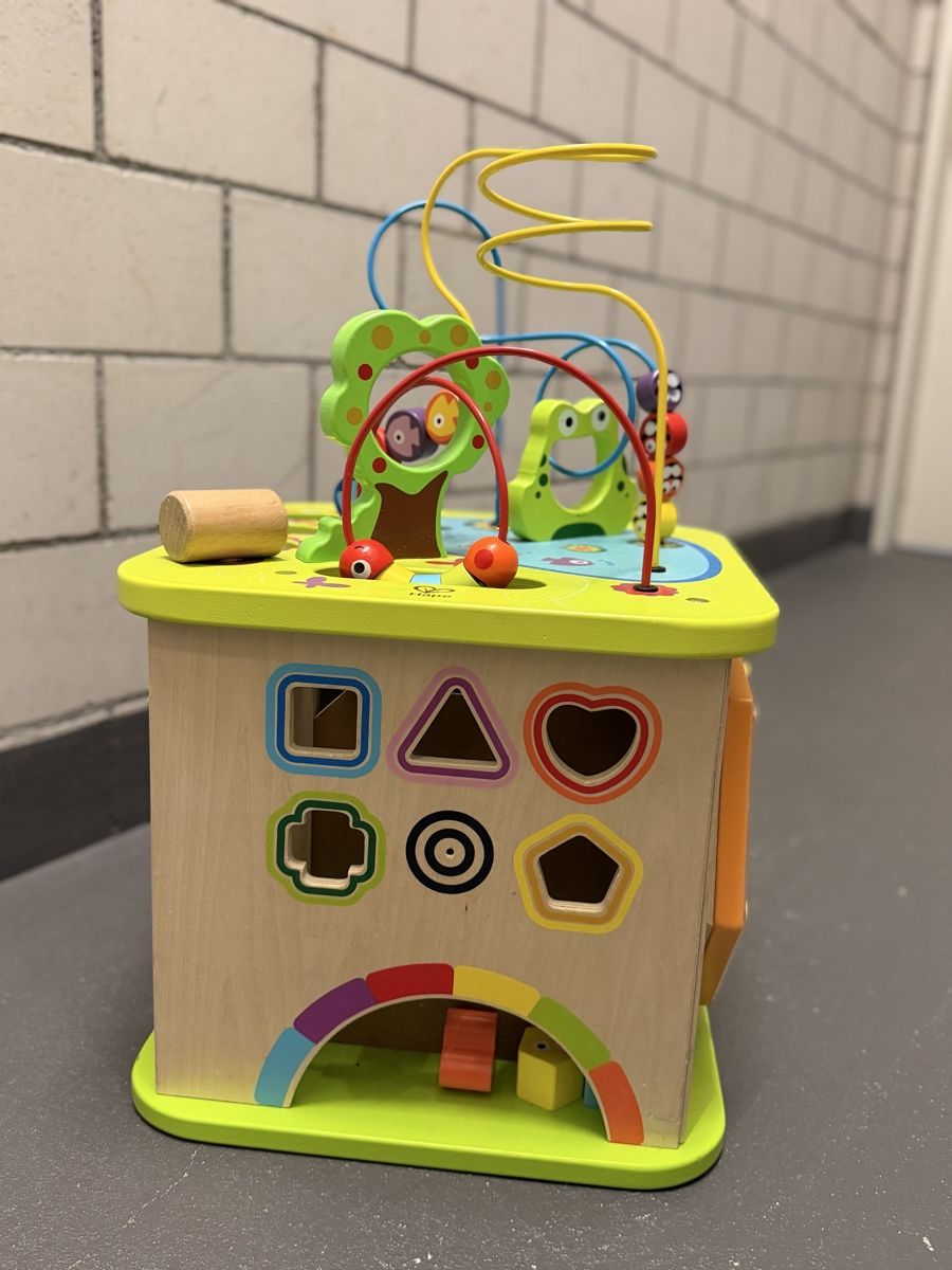 Hape Giocattoli: Hape Five-Sided Activity Cube - Great Fun for Babies! – Usato da Zürich venduto da SUJI21 4