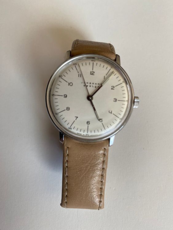 Junghans MAX BILL 34 Handaufzuguhr gebraucht Comprare su Ricardo