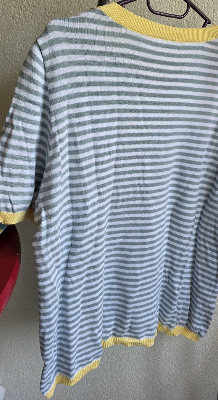 Pullover & Sweatshirts: Pull /Tshirt Manches courtes rayé Taille XL – Gebraucht aus Yverdon-les-Bains von van_dq65 4