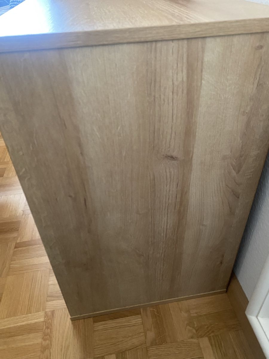 Beliani Cassettiere: Kommode mit Rattanfront, Holzoptik, Top Zustand! – Nuovo (secondo la descrizione) da Basel venduto da Holali17 2