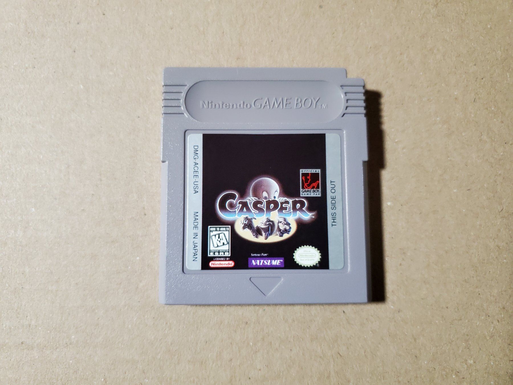 Nintendo Giochi: Casper GameBoy – Usato da Sion venduto da Audrey2780