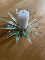  Glas Schale- Kerzenständer 