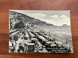AK  Alassio1953 Strand    (G2470)