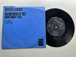 DIANA ROSS  tolle Single Kult MOTOWN SOUL Remember me NL