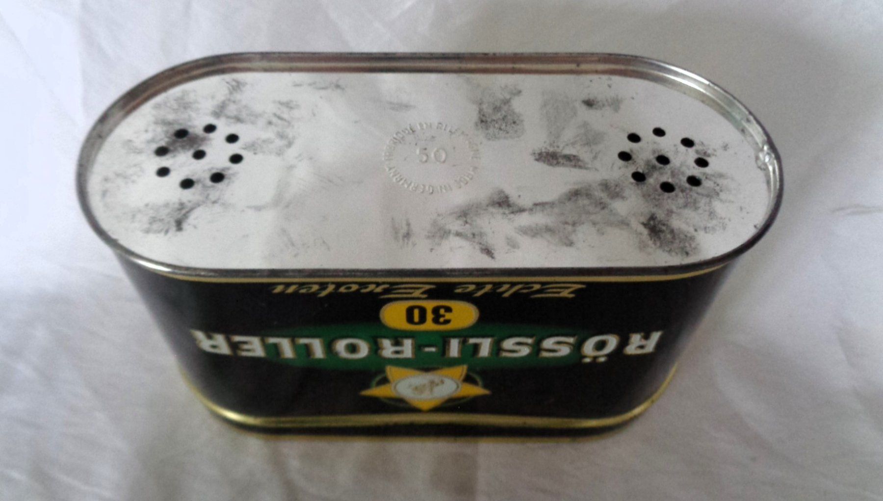 Dosen: Rössli Roller / Alte Blechdose / 30 Echte Exoten ab Fr. 8.- – Gebraucht aus Bellach von JingleJerry 2