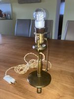 Wandlampe, Tischlampe, Zugschalter, Bryant, Textilkabel