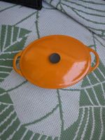 Cousances Gusseisen Bräter orange oval Grösse 14