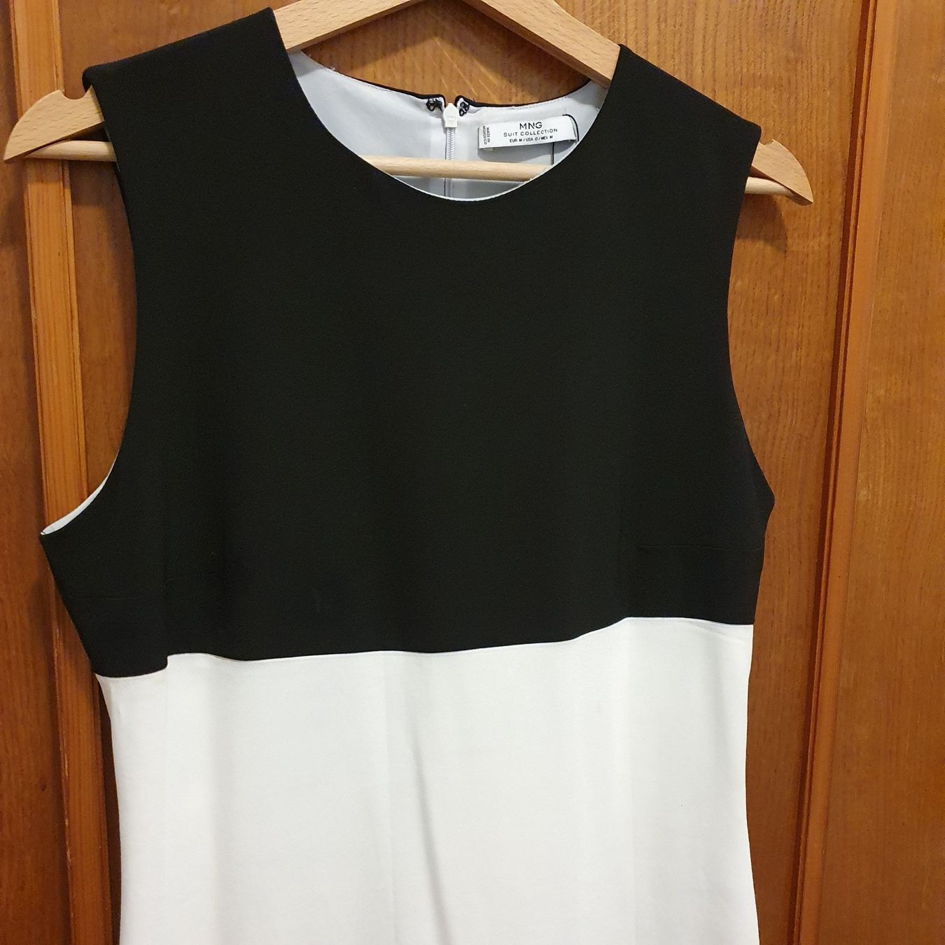 Vestiti: Robe élégante noire et blanche, MNG, taille M – Nuovo (secondo la descrizione) da Lausanne venduto da Af2016 1