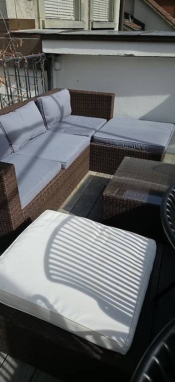 Sofas: Gartenlounge aus Rattan – Gebraucht aus Bern von lma_9qdg