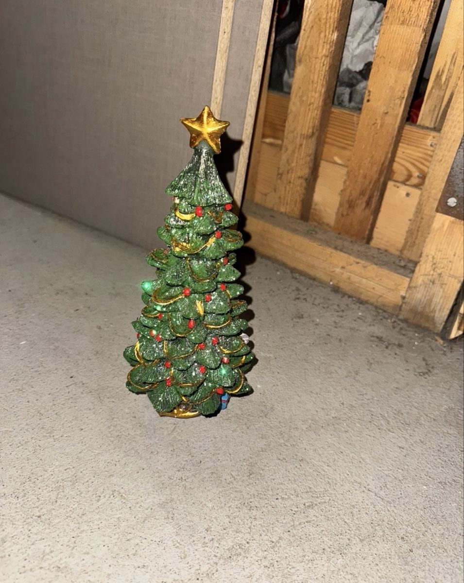 Tutte le decorazioni: Weihnachtsbaum mit Stern und Lichtern Dekoration – Nuovo e nell'imballaggio originale da Flamatt venduto da Vm_t