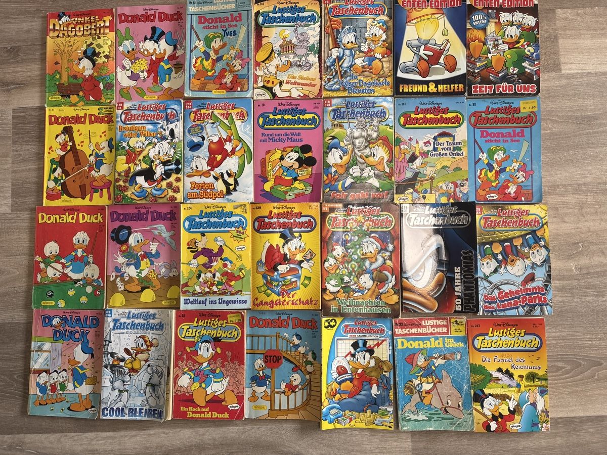 Fumetti: ca. 30Lustige Taschenbücher Comics Konvolut – Usato da Buch SH venduto da sal_rv2n