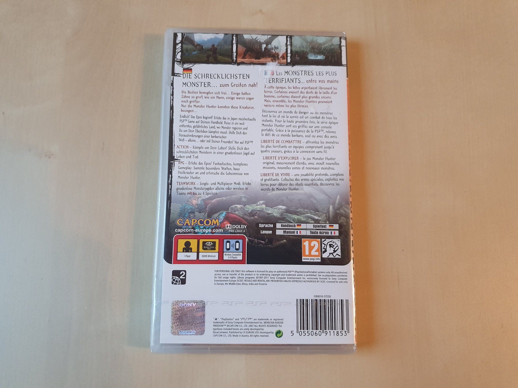 Sony Spiele: Monster Hunter Freedom neu und ovp – Neu und originalverpackt aus Stansstad von collectorsshop 1