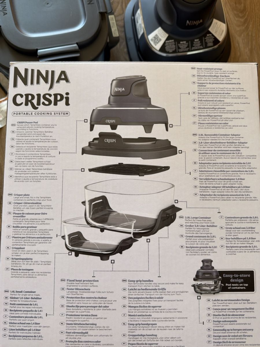 Küchengeräte: AirFryer Ninja Crispi comme neuf – Neu (gemäss Beschreibung) aus Crans-Montana von thi_77wm 1