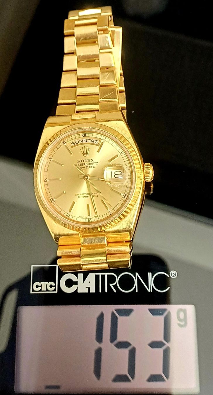 Rolex Orologi: Seltene Rolex Day-Date Oysterquartz – Usato da Rorschach venduto da Hansi1901 7