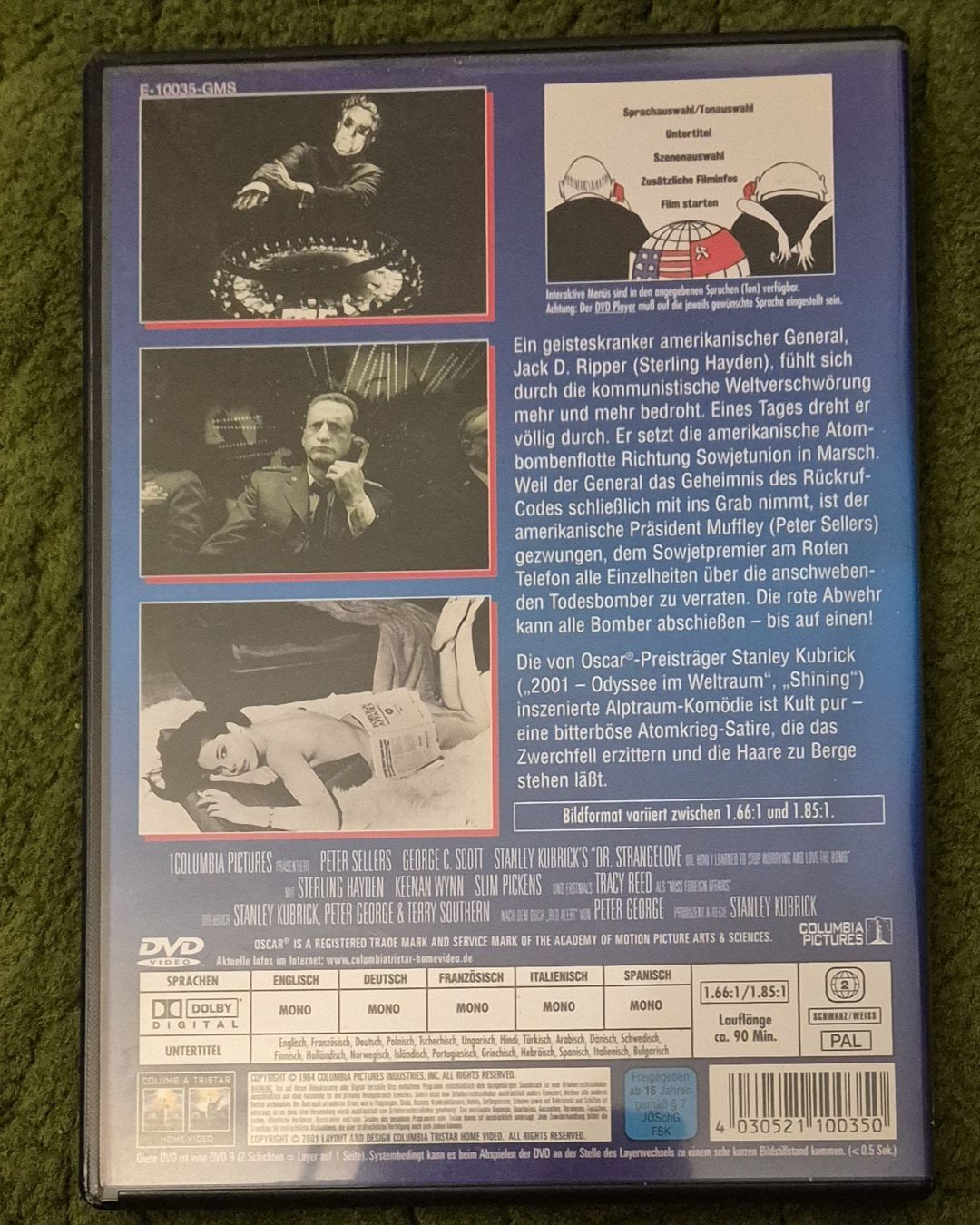 Tutti i DVDs: Dr. Seltsam / Peter Seller – Usato da Chur venduto da Brummbaer60 1