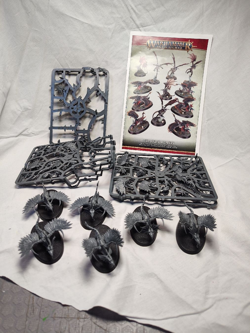 Kit di modellismo & Modellini statici: Chaotic beasts 12x raptoryx - Warhammer Aos – Usato da Matran venduto da Rafiki91