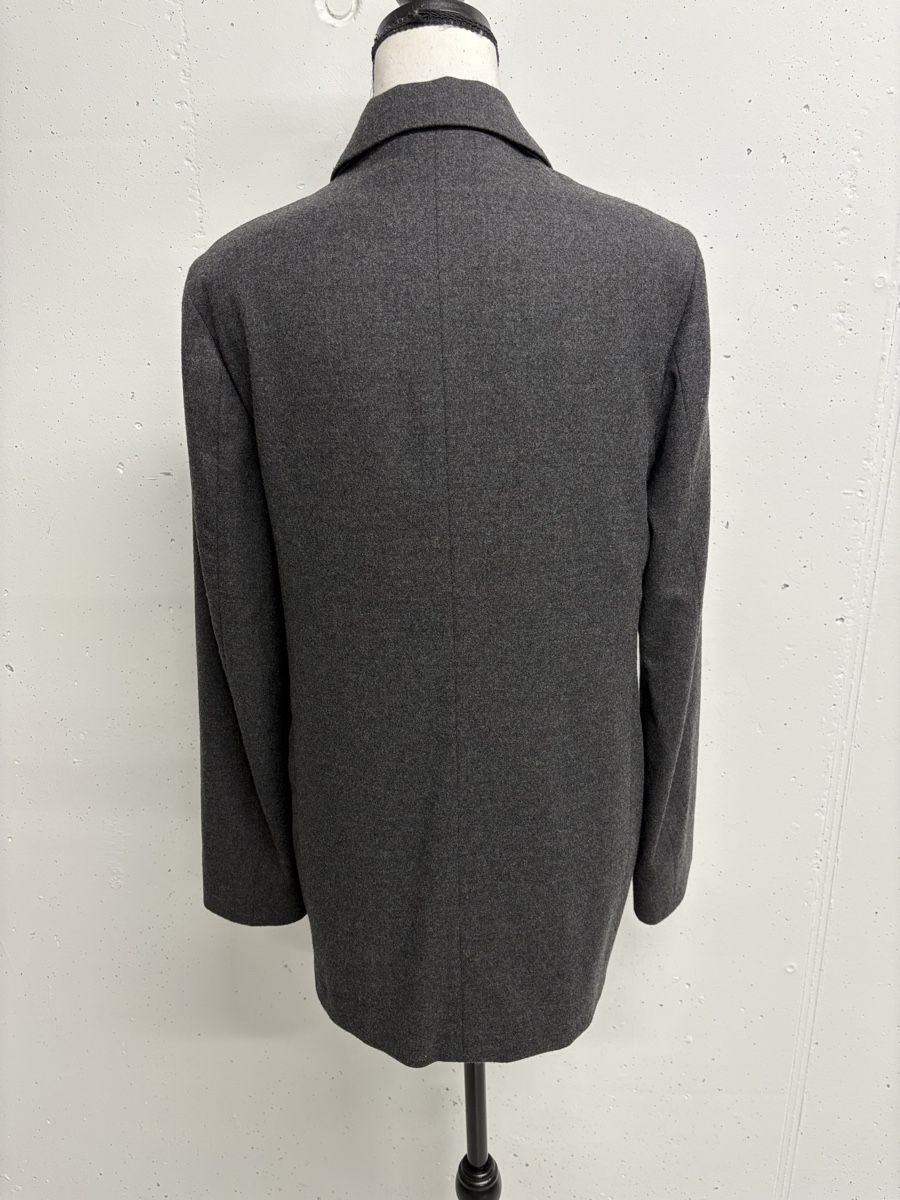 Jil Sander Giacche: Jil Sander Wolle Kaschmir Blazer Gr. 36 grau gerade – Nuovo (secondo la descrizione) da Regensdorf venduto da secondchancefashion 2