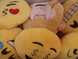 Emoji Kissen und Finken - BULK