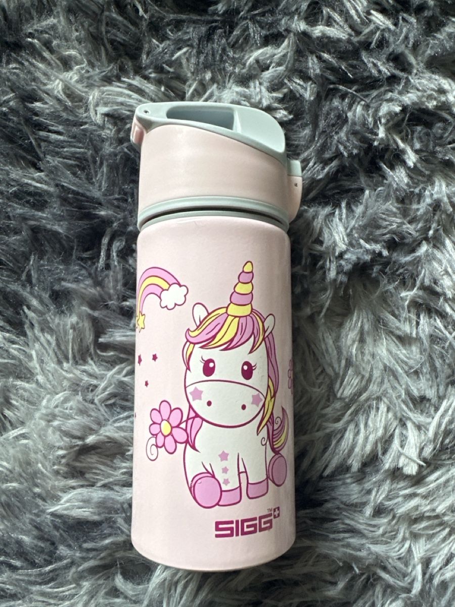 Sigg Borracce & Thermos: Sigg Trinkflasche Miracle 0.4l Einhorn WMB – Nuovo (secondo la descrizione) da Zürich venduto da Nachteule79