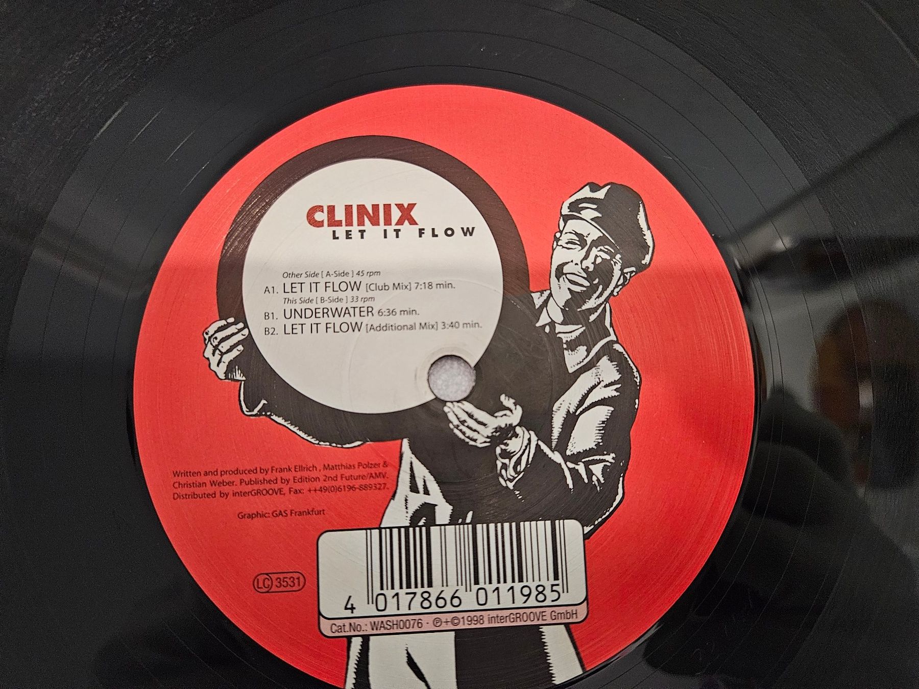 Schallplatten: Clinix – Let It Flow (Trance) – Gebraucht aus Uster von Vinyl-Leidenschaft 3
