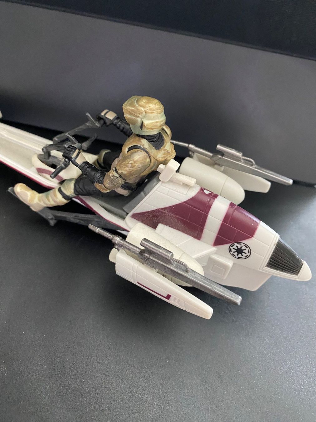 Star Wars Giocattoli: Kashyyyk Scout Trooper with Speeder – Usato da Zürich venduto da Yves_lk 2