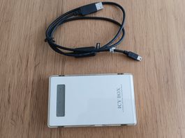 USB Festplatte Harddisk IcyBox/Toshiba 40GB IDE
