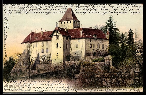 Ansichtskarten: AK Blonay, Chateau – Gebraucht aus Berlin von bartko-reher
