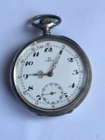 Omega Taschenuhr 0.800 Silber