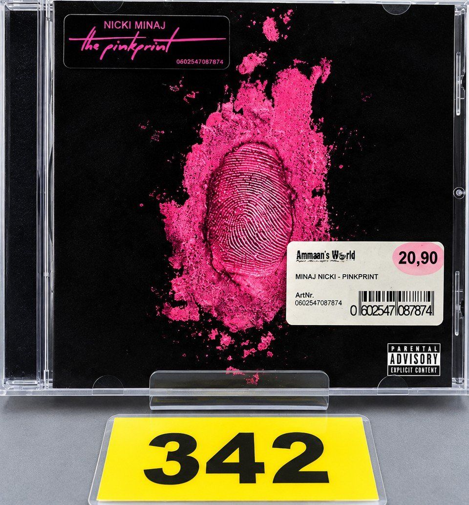 CD: CD Nicki Minaj "The Pinkprint", Nr. 342 – Nuovo e nell'imballaggio originale da Kottwil venduto da Crazyrolf