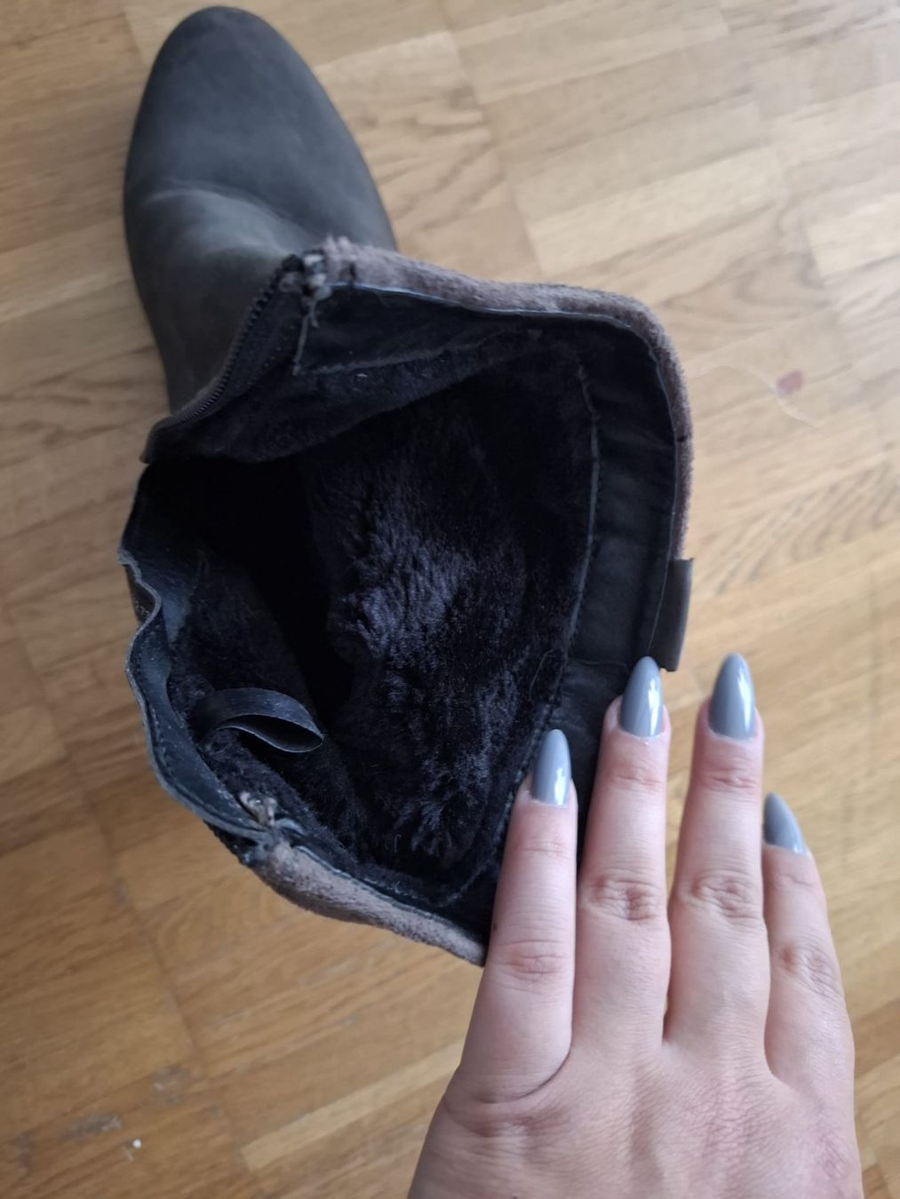 Scarpe da donna: Braune Medicus Winterstiefeletten, Grösse 7 – Usato da Zürich venduto da sar_77pl 1