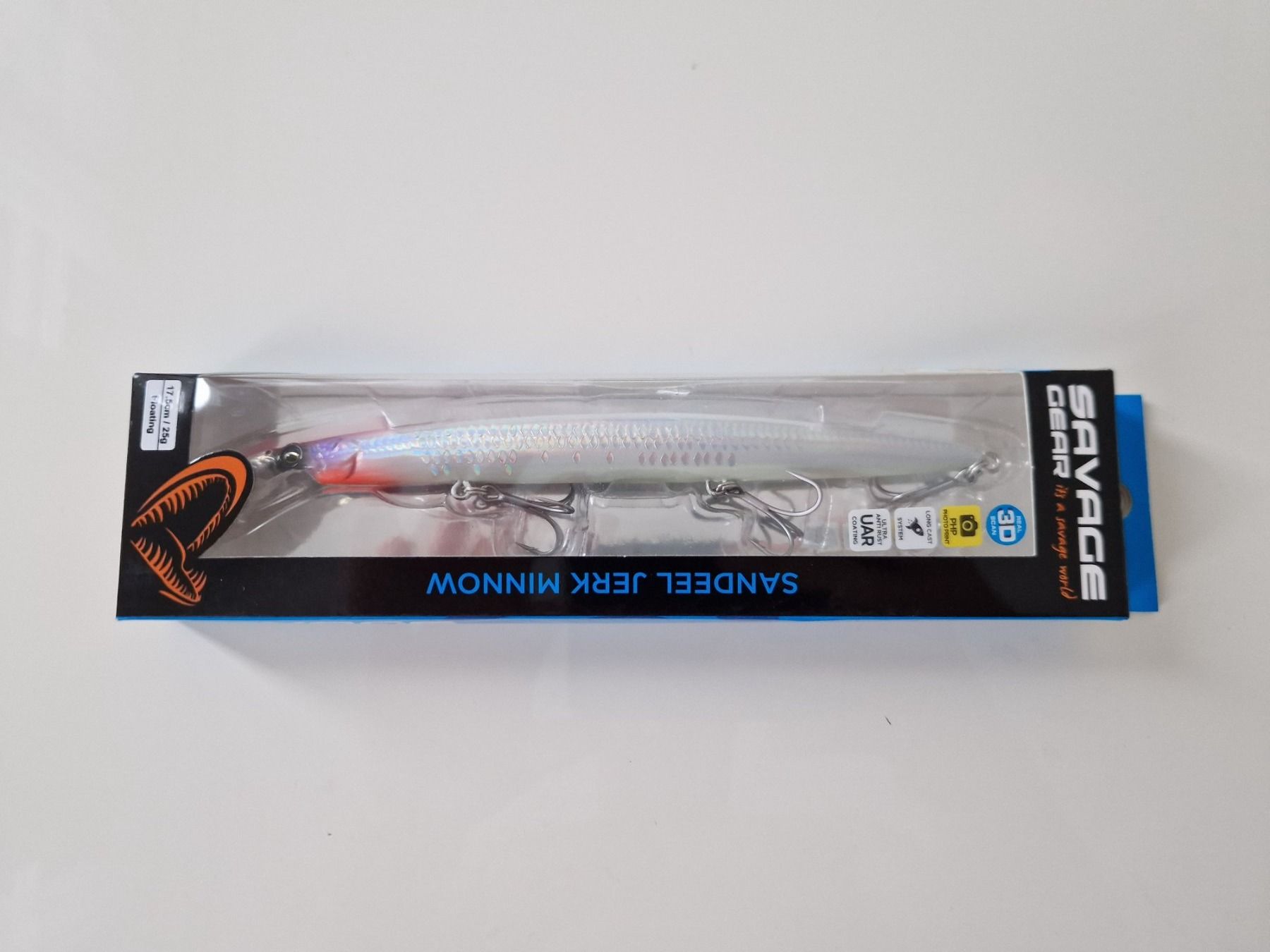 Savage Gear Köder: Wobbler/Kunstkoder Savage Gear Sandeel Jerk Minnow LS 17.5cm – Neu und originalverpackt aus Wallisellen von LaszloCH