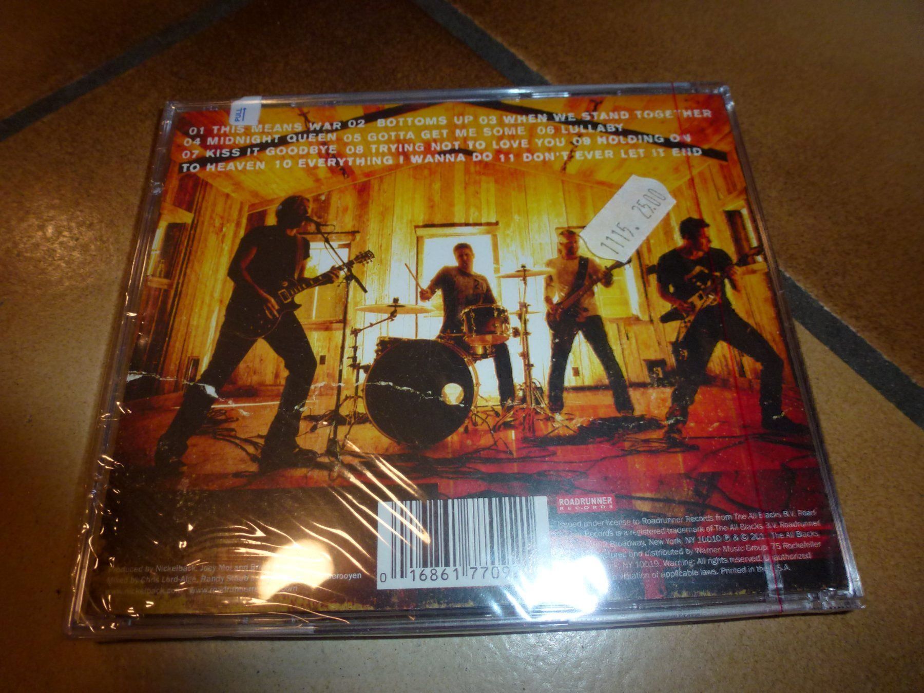 CD: Nickelback - Here And Now CD NEU – Nuovo e nell'imballaggio originale da Olten venduto da Disc-Ausverkauf 1