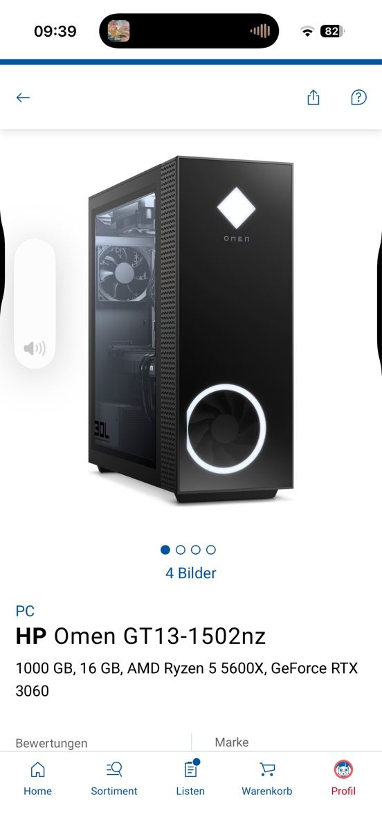 PC: HP Omen GT13-1502nz Gaming PC – Usato da Berneck venduto da nos_dt7t 5