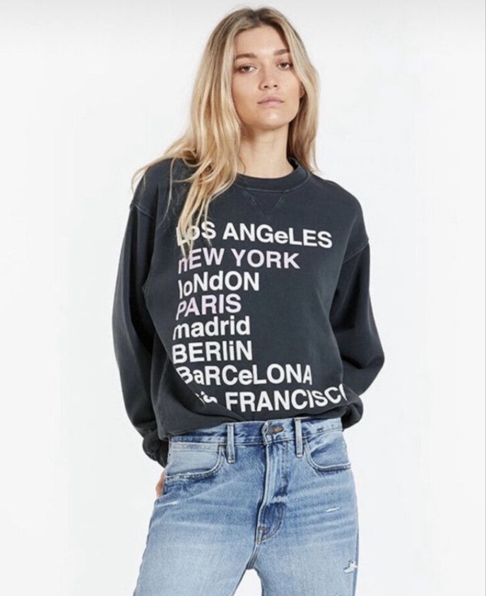 Anine Bing Top: Pull ANINE Bing  Gris Foncé patiné taille S – Usato da Commugny venduto da rus_my8v 9