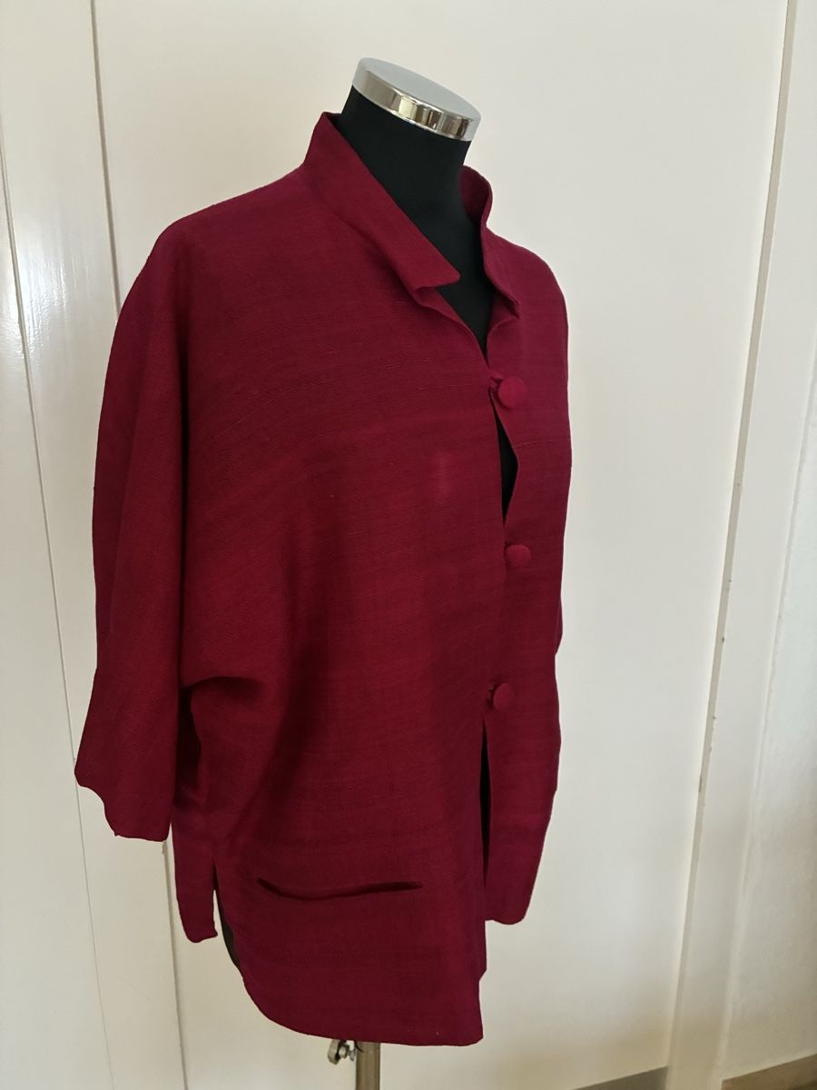 Giacche: Rohseidenbluse, Rohseidenblazer Gr. ca. 40 – Usato da Gränichen venduto da SabineZ01 5