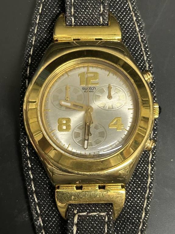 Orologi: swatch irony black jeans – Usato da Wettingen venduto da GMB1
