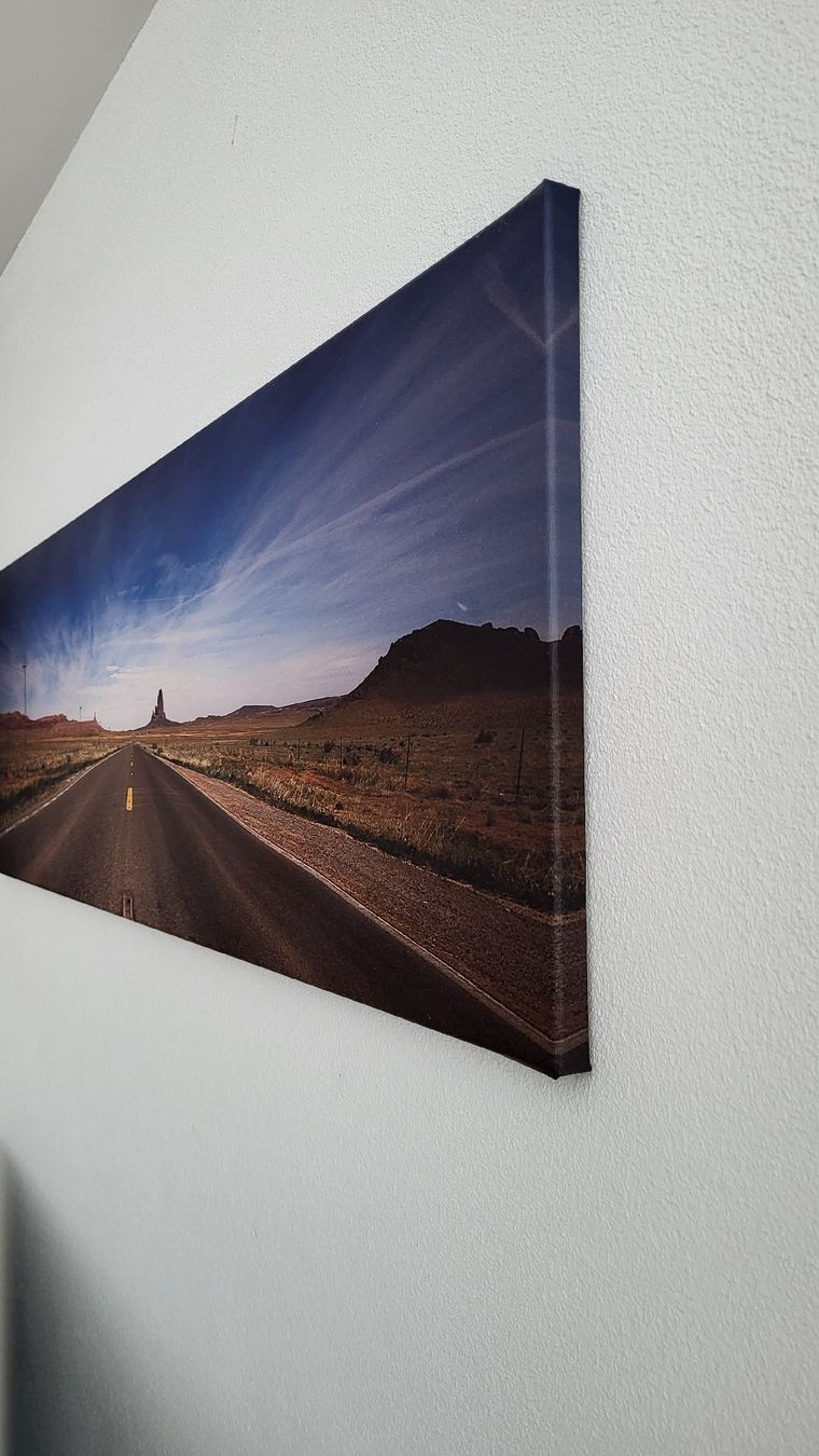 Foto & Immagini: Wandbild USA auf Holzrahmen – Usato da Einsiedeln venduto da kiphrajaya 1