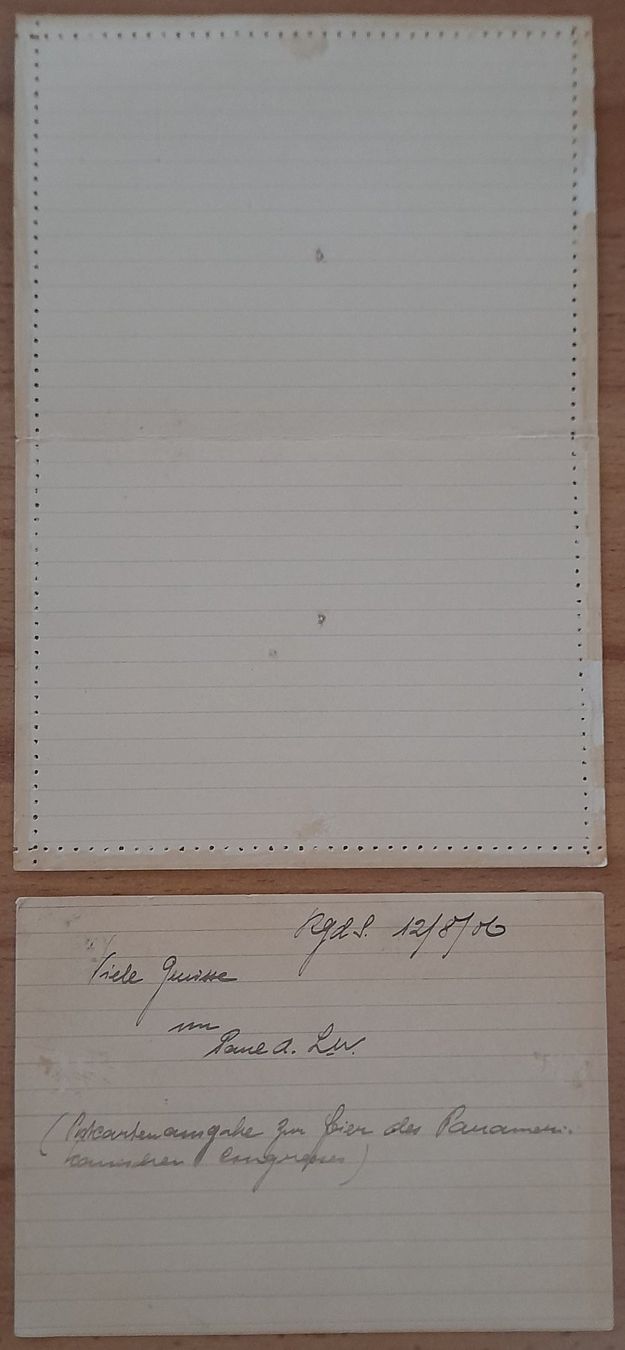 Cartoline postali: Postkarten alt 2x BRASILIEN – Usato da Muttenz venduto da Hotschahi 1