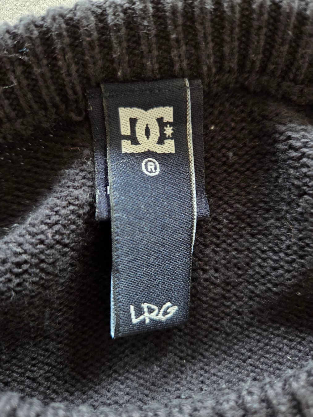 DC shoes Maglioni & Felpe: DC Shoes Strickpullover Herren L schwarz blau grau – Usato da Rothenburg venduto da RaphiS549 3