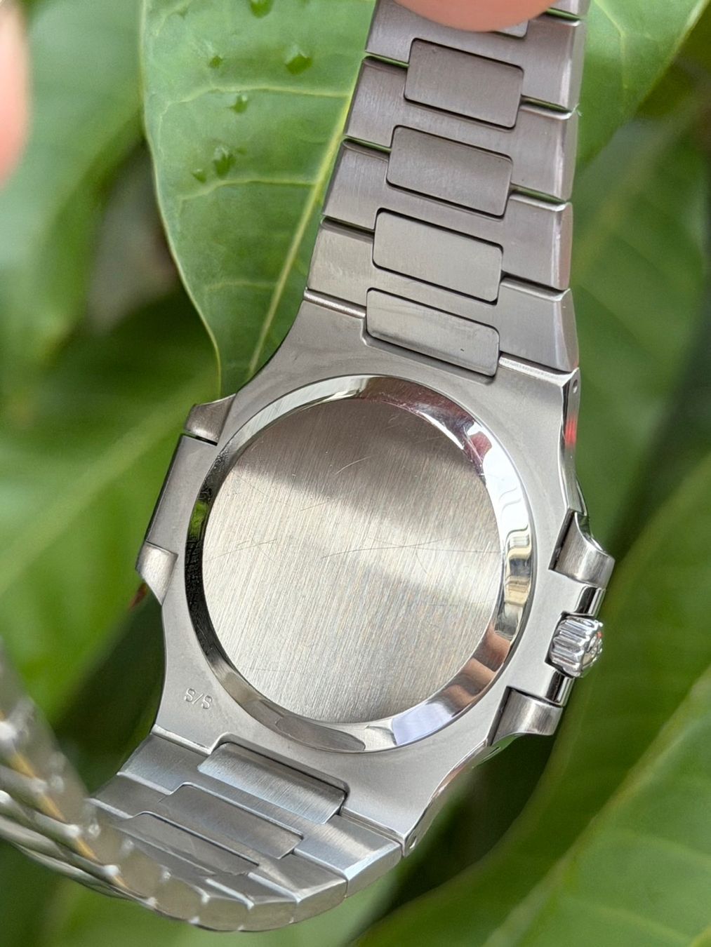 Patek Philippe Orologi: Patek Philippe Nautilus réf. 3800 Full set 2006 – Usato da La Corbaz venduto da ts5_567x 8