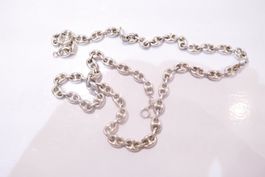 Ausgefallene Silber Kette 7,3 mm breit 39 gr. 60 cm lang