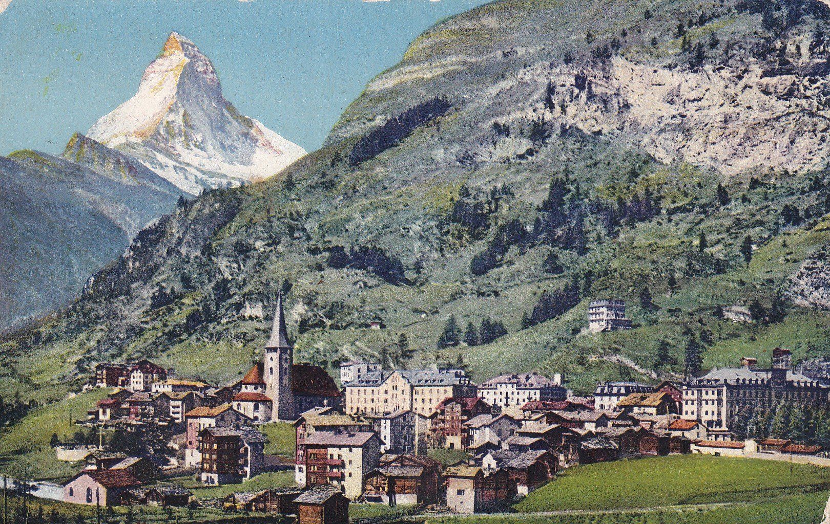 Ansichtskarten: Zermatt und Matterhorn – Gebraucht aus Cormoret von Pascalll2001