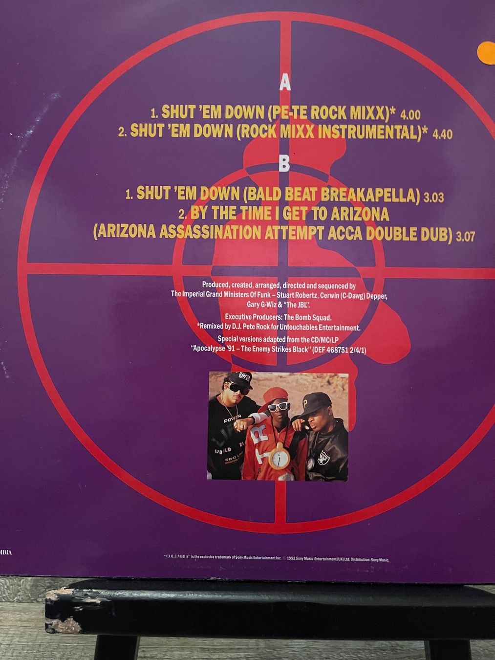 Schallplatten: Public Enemy / shut em down rmx Pete Rock – Gebraucht aus Dagmersellen von  1