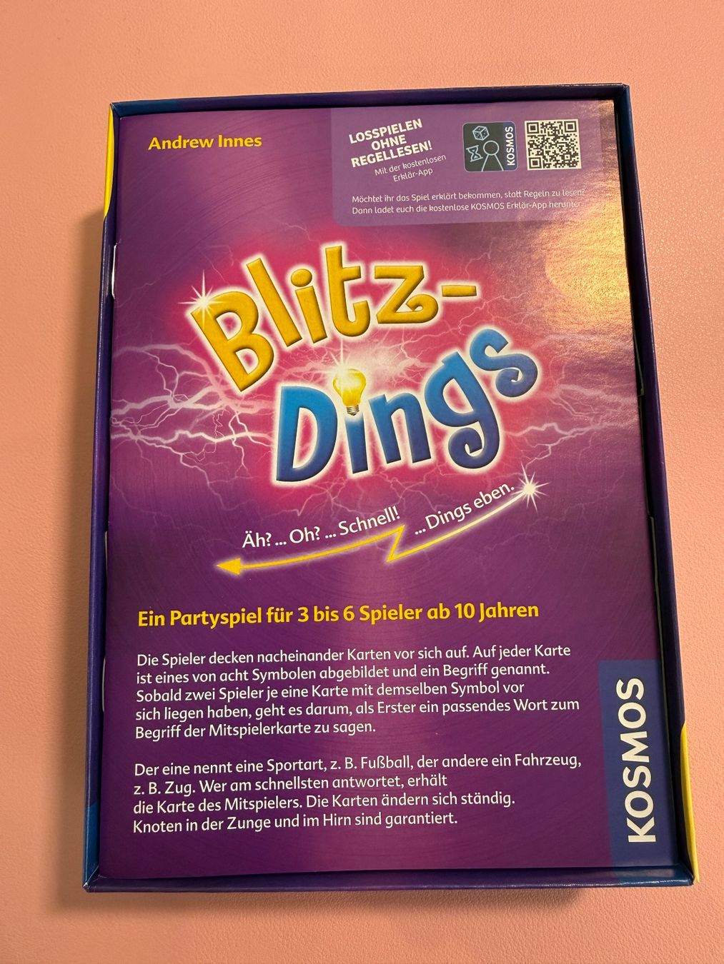 Kosmos Giochi: Spiel «Blitz-Dings» – Nuovo e nell'imballaggio originale da Oetwil an der Limmat venduto da malin.b 1