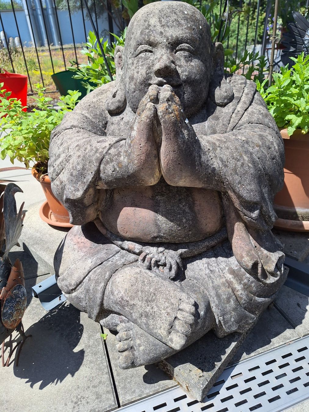 Figuren: Riesen Stein Buddha mit Patina – Gebraucht aus Luzern von luc_9k8h