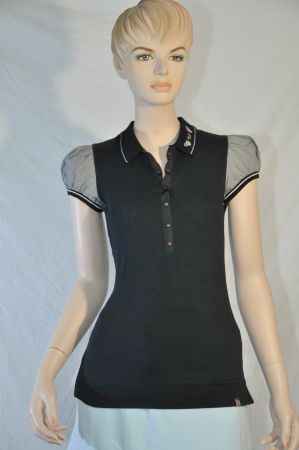 Marc Cain Polo-Shirt mit Puffärmeln,Gr.2(entspricht Gr.36)